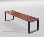 NEW - Park and garden bench - Europa 2000-8005