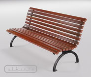 Park and garden bench - EUROPA 2000-3210