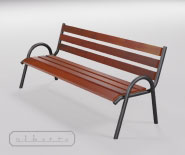 Park and garden bench - TRAVIATA - 5001